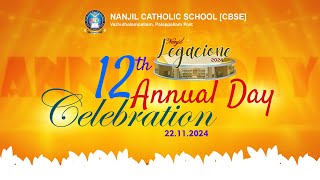 12th Annual Day  Nanjil Catholic schoolCBSE [upl. by Atenaz]