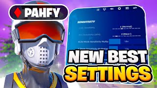 NEW BEST Controller Settings For Fortnite Chapter 5 PS4PS5XBOXPC [upl. by Hnacogn]