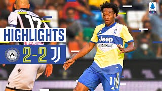 Udinese 22 Juventus  Dybala amp Cuadrado score in opening day draw  Serie A Highlights [upl. by Harias]