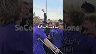 Furman Paladins Mens Soccer ⚽️ SoCon Champions furman furmanjoust socon furmanpaladins soccer [upl. by Yemrej925]