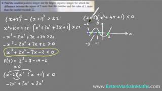 VCE Maths Methods  Worded Problem  Polynomials [upl. by Hsirk62]