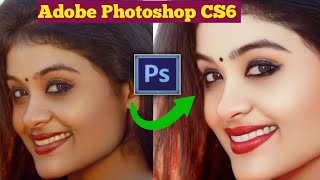 HighEnd skin Retouching in adobe Photoshop CS6  Face smooth in Photoshop CS6  photo smooth [upl. by Stacy]