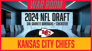 Draft Busters 2024 NFL Draft War Room Kansas City Chiefs [upl. by Malkah24]