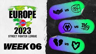 Street Fighter League ProEUROPE 2023  WEEK 6 [upl. by Dalli318]