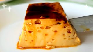 flan de dulce de leche en 1 minuto y con sólo 3 ingredientes 💖 [upl. by Hilbert942]