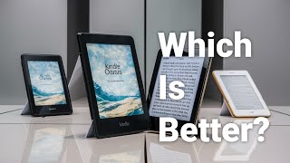 The Ereader Showdown Kindle Oasis vs Paperwhite [upl. by Yuhas989]