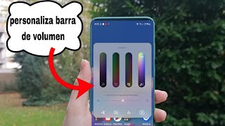 como personalizar la barra de volumen en samsung goodlock 2024 [upl. by Etnohc134]