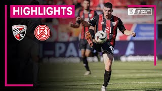 FC Ingolstadt 04  RotWeiss Essen  Highlights 3 Liga  MAGENTA SPORT [upl. by Llerrom455]