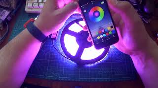 Bluetooth RGB LED Strip Controller duoCo [upl. by Elam]