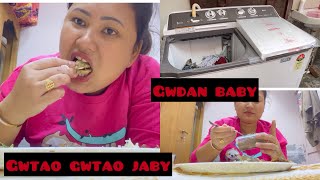 Washing Machine gwdan labai Sarai gwdan ao songjenby￼ ￼Mukbang￼￼￼ [upl. by Joletta278]