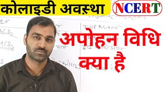 अपोहन विधि क्या है  अपोहन विधि की परिभाषा  Apohan Vidhi kya hai  Class 12 Chemistry [upl. by Atihcnoc]