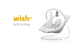 Joie wish™  Bouncer for Newborns [upl. by Sathrum]