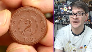 One Of The Strangest Coins Ive Ever Seen World Coin Hunt 287 [upl. by Eclud493]