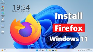 How to Download and Install Firefox in Windows 11 [upl. by Lau]