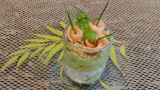 Verrine Avocat Saumon [upl. by Cutler734]