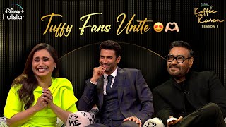 Tuffy Fans Unite  Hotstar Specials Koffee With Karan Season 8  DisneyPlus Hotstar [upl. by Krystalle]