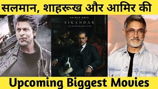 Khans Top 5 Upcoming Movies 20242025  Aamir Khan  Shahrukh Khan  Salman Khan Upcoming Movies [upl. by Mehcanem967]