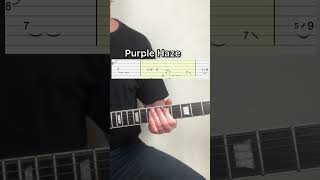 Purple Haze Guitar  Tabs guitartutorial guitarcover guitarlesson guitartabs guitar [upl. by Llevel]