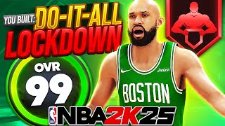 Lockdown Build on NBA 2K25 6’4 Build Do It All Lock [upl. by Laikeze730]