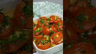 Stuffed Tomatoes with Béchamel Sauce🤤 comfortfood [upl. by Asor700]