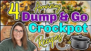 4 UNBELIEVABLE Dump amp Go CROCKPOT Soups that are SIMPLE and AMAZING  Quick amp Easy Recipes [upl. by Enalda]