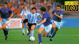 Diego Maradona Magic  Argentina vs Italy  World Cup Semi Final 1990  1080p HD [upl. by Stouffer]