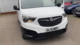 Vauxhall Combo16 Turbo D 2000 Edition Panel Van 4dr Diesel Manual L1 H1 Euro 6 75 ps Walkaround [upl. by Nivrad]