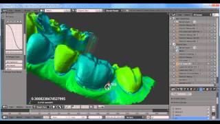 Mesh Segmentation Harmonic Isolines in Blender [upl. by Leciram92]