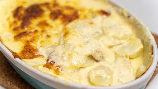 EASIEST and BEST Potatoes Au Gratin Recipe [upl. by Adleremse]