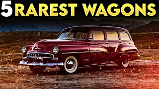 The 5 RAREST American V8 Muscle Wagons [upl. by Yllac]