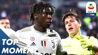 Super Kean Scores 6th Goal in his Last 6 Matches  Cagliari 02 Juventus  Serie A [upl. by Epotimet]