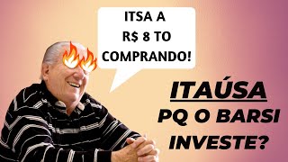 PORQUE O BARSI COMPROU ITAÚSA ITSA4 NA QUEDA DA BOLSA [upl. by Lulita]