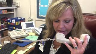 Principal Tina Holt does first day announcements and pledge [upl. by Lleznod]