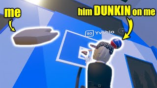 I HOOPED as a 4 FOOT TALL BALLER in VR  Rec Room Basketball Gameplay [upl. by Stevie]