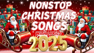 Top 10 Christmas Songs Of All Time 🤶🏻 Nonstop Christmas Songs 🎄 Popular Christmas Songs With Lyrics [upl. by Farleigh320]