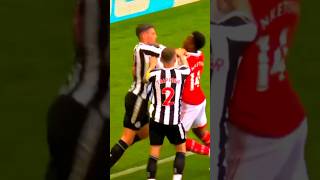 Nketiah vs Newcastle players  Top 10 Arsenal Bad Boys  202223 arsenal fight nketiah trossard [upl. by Vasos]