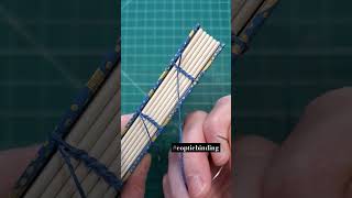 Coptic Binding  One Stitch at a Time bookbinding copticstitch sewing journal [upl. by Dian33]