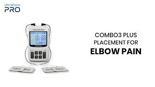 Elbow Pain Relief Combo3 Plus Electrode Placement Guide for IFTIF EMS TENS RUSS Therapy [upl. by Lezlie803]