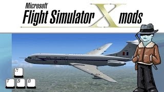 Flight Simulator X Plane Spotlight  Vickers VC10 [upl. by Center]