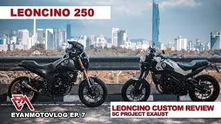 BENELLI LEONCINO 250 I Review Leoncino 250 Custom I EyanMotoVlog Ep7 [upl. by Liddle]