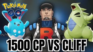 CLIFF COM POKÉMON DE 1500 DE CP  POKÉMON GO [upl. by Combs]