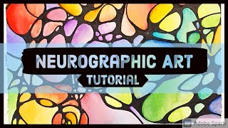 Neurographic Art Tutorial  Mindfulness In Art [upl. by Katti975]