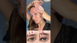 Daily Massage for your beautiful eyes faceexercises beauty faceyogamethod faceyoga [upl. by Nolur719]