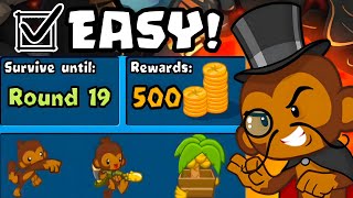 Professor Evil Today Easy Challenge BTD Battles [upl. by Jenna]