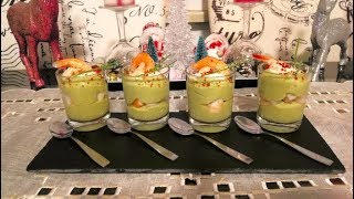 DEFR AvocadoGarnelen Gläschenverrines de crevettes à lavocat [upl. by Nosydam729]