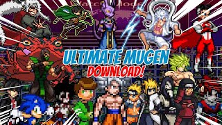 DOWNLOAD  ULTIMATE MUGEN ANDROIDPC EXAGEARMOBOXWINLATORDARK OS [upl. by Aggappora]