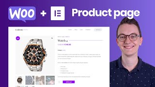 Woocommerce Product Page with Elementor Pro  How to build it yourself [upl. by Hales]