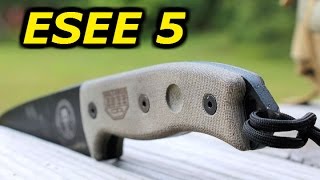 ESEE 5 Can It Chop [upl. by Laehplar172]