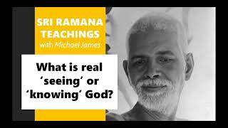 20240414 Sri Ramana Aradhana What is real ‘seeing’ or ‘knowing’ God [upl. by Kore]