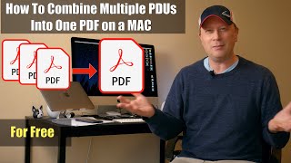 How To Combine Multiple PDF Files Into One PDF On An Apple Mac [upl. by Marozik]